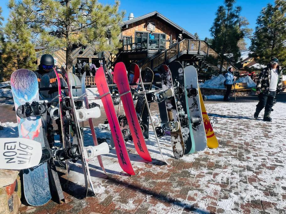 Sled-Ski Lakeside Village Cabin - Spa - Bbq - Firepit - Loft - Games Big Bear Lake Exteriör bild