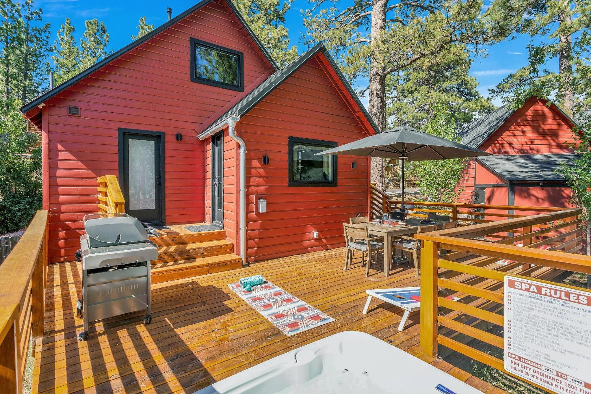 Sled-Ski Lakeside Village Cabin - Spa - Bbq - Firepit - Loft - Games Big Bear Lake Exteriör bild