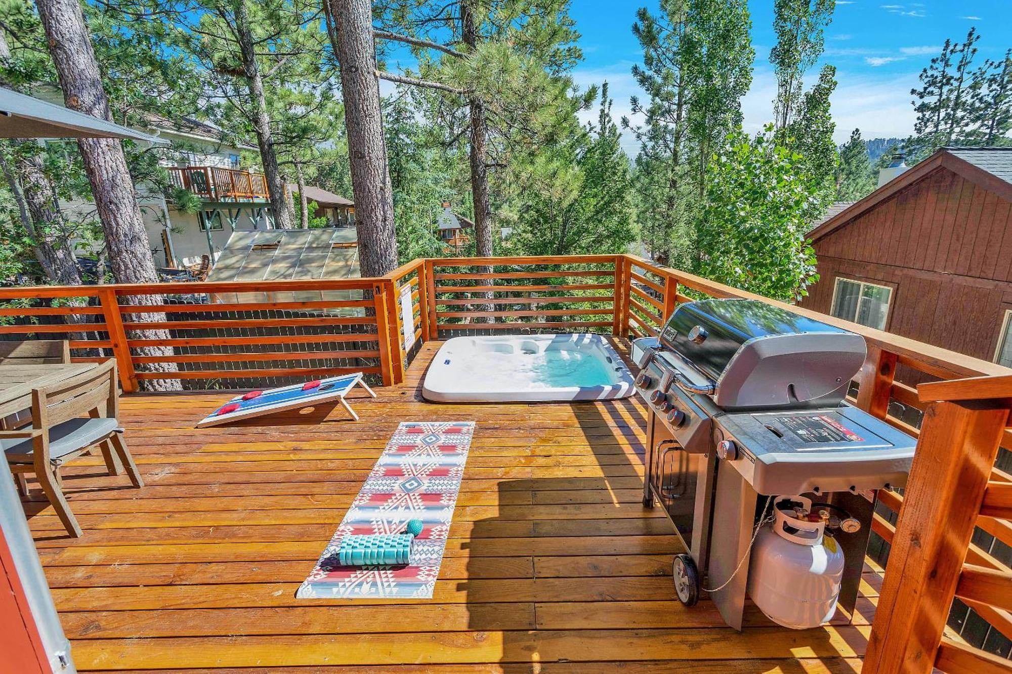 Sled-Ski Lakeside Village Cabin - Spa - Bbq - Firepit - Loft - Games Big Bear Lake Exteriör bild